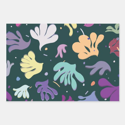 Feuille De Papier Cadeau Bubble Joy (Devant)