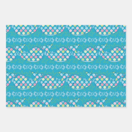 Feuille De Papier Cadeau Bubbles and Friends Wrapper Paper par Karla (Devant)