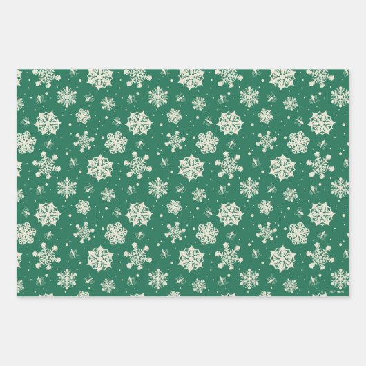Feuille De Papier Cadeau Buddy le Motif Elf Snowflake (Devant 2)