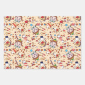 Feuille De Papier Cadeau Buddy l'Elfe | Motif de Noël (Devant 2)