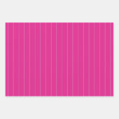 Feuille De Papier Cadeau BUDGET CERISE ROSE Mariage moderne (Devant 2)