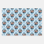 Feuille De Papier Cadeau Buffalo Check Dot Christmas Scarf Photo (Devant 3)