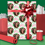 Feuille De Papier Cadeau Buffalo Check Dot Christmas Scarf Photo<br><div class="desc">Un chèque-buffle et une bordure en écharpe à motif pois de polka pour vos photos de vacances. Chaque feuille de papier d'emballage est d'une couleur différente et peut être customisé avec des photos différentes. Vous obtenez également une variété de texte comme "Let it Snow" "Happy Holidays" et "Be joy" sur...</div>