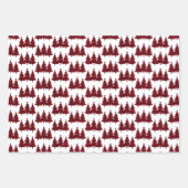 Feuille De Papier Cadeau Buffalo Check Pet Photo Noël (Devant 2)