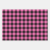Feuille De Papier Cadeau Buffalo Ombre Rose Chaud Plat Petit (Devant 2)