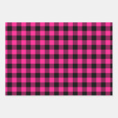 Feuille De Papier Cadeau Buffalo Ombre Rose Chaud Plat Petit (Devant)