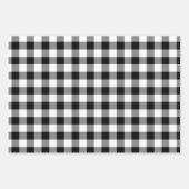 Feuille De Papier Cadeau Buffle rouge vert et blanc Plaid Christmas Small (Devant)