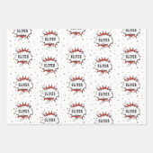 Feuille De Papier Cadeau Bulle de dialogue de bande dessinée de super-héros (Devant 3)