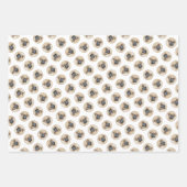 Feuille De Papier Cadeau Bullmastiff Peinture Fawn Red Sable mignon Chien A (Devant 2)