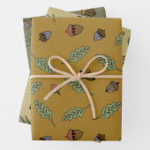 Feuille De Papier Cadeau Bundle Acorn (En situation)