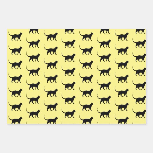 Feuille De Papier Cadeau Bundle Crazy Cat (Devant 3)