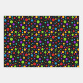 Feuille De Papier Cadeau Bundle Polka Dot (Devant)