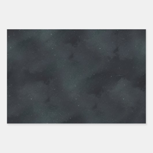 Feuille De Papier Cadeau Bundle Sky de nuit (3) (Devant)