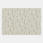 Feuille De Papier Cadeau Bunny de printemps  (Devant 2)