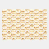 Feuille De Papier Cadeau Bunny Sweet Dessert cannon Bun (Devant 3)