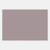 Feuille De Papier Cadeau Burnt Burgundy Plaid Motif avec coordonnées (Devant 2)