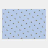 Feuille De Papier Cadeau Busy Bee mignonne Little Honeybee Queen Bee (Devant 3)