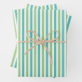 Feuille De Papier Cadeau Cabana Stripes (En situation)