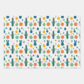 Feuille De Papier Cadeau Cactus (Devant 2)