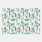 Feuille De Papier Cadeau cactus and ladybutern pattern (Devant 2)