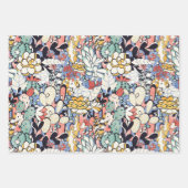 Feuille De Papier Cadeau Cactus et succulents (Devant)