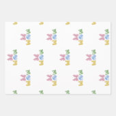Feuille De Papier Cadeau Cadeau de fête des mères Patchwork maman (Devant 2)