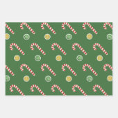 Feuille De Papier Cadeau Cadeau de Noël de Pickleball créatif (Devant 3)