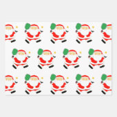 Feuille De Papier Cadeau Cadeau de Noël de Pickleball créatif (Devant 2)