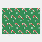 Feuille De Papier Cadeau Cadeau de pêche de Noël créatif (Devant 3)