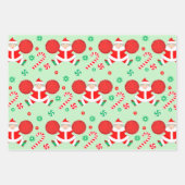 Feuille De Papier Cadeau Cadeau de vacances Cheerleader (Devant)