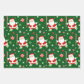 Feuille De Papier Cadeau Cadeau de vacances de hockey sur gazon unique (Devant)