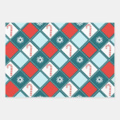 Feuille De Papier Cadeau Cadeau de vacances de piste (Devant 2)