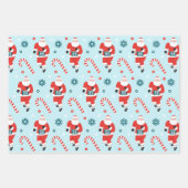 Feuille De Papier Cadeau Cadeau de vacances de piste (Devant)