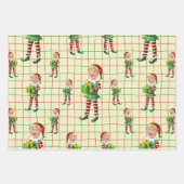 Feuille De Papier Cadeau Cadeau d'un elfe (Devant 2)