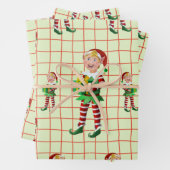 Feuille De Papier Cadeau Cadeau d'un elfe (En situation)