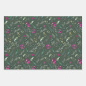 Feuille De Papier Cadeau Cadeau Floral Cute (Devant 2)