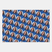 FEUILLE DE PAPIER CADEAU CADEAU KAMALA HARRIS (Devant 2)