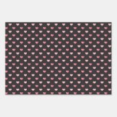 Feuille De Papier Cadeau Cadeau rose Panda Bear (Devant 2)