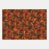 Feuille De Papier Cadeau cadeaux de basket de sport rouge (Devant)