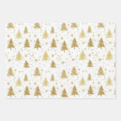 Feuille De Papier Cadeau Cadeaux de Noël magiques (Devant 2)