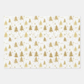 Feuille De Papier Cadeau Cadeaux de Noël magiques (Devant)
