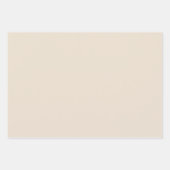 Feuille De Papier Cadeau Café Crème Classique 3 (Devant 3)