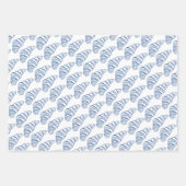 Feuille De Papier Cadeau Café et croissants (Devant 2)