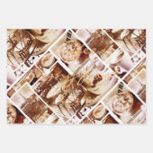 Feuille De Papier Cadeau Café Love Sweet Romantic Paris (Devant 3)