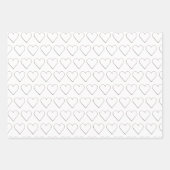 Feuille De Papier Cadeau Café Mugs In Love Boho Art (Devant 2)