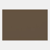 Feuille De Papier Cadeau Cafe Noir Brun Foncé Tons Café Brun Clair 3 Teinte (Devant)