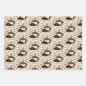 Feuille De Papier Cadeau Café Vibe Trio 3 (Devant)