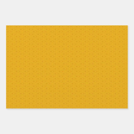 Feuille De Papier Cadeau Calendula (Or) (Devant 3)