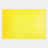 Feuille De Papier Cadeau Calme Doré (Devant)