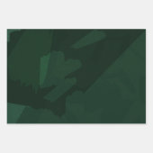 Feuille De Papier Cadeau Caméléon vert mignon (Devant 2)